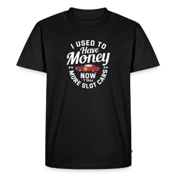 Slot Car Racing Car Car Racing - T-shirt Premium bio Homme - noir - Devant - Nico (187cm)