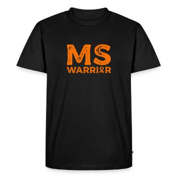 Multiple Sclerosis Warriors for Ms Consciousness - Men's Premium Organic T-Shirt - black - Front - Nico (187cm)