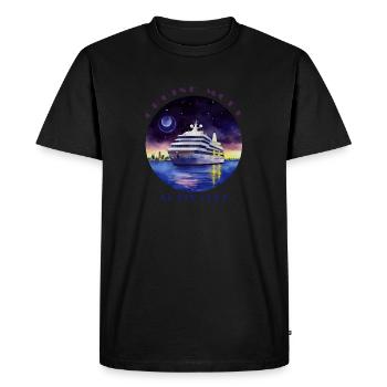 Cruise mode activated - Cruising Vacation - Men's Premium Organic T-Shirt - black - Front - Nico (187cm)