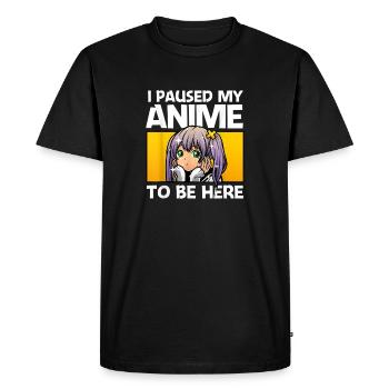 Anime Cadeau Pour Femmes n Filles Hommes Anime Merch Anime Anime - T-shirt Premium bio Homme - noir - Devant - Nico (187cm)
