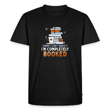 Sorry I can't make it, I'm - Men's Premium Organic T-Shirt - black - Front - Nico (187cm)