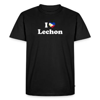 Filipino Philippine Food Lechon Heritage - T-shirt Premium bio Homme - noir - Devant - Nico (187cm)
