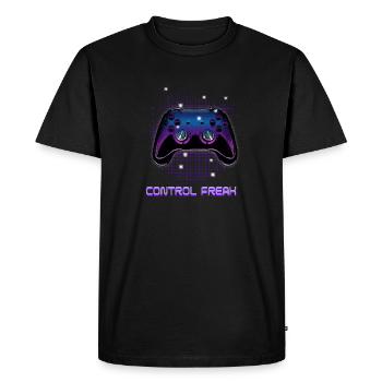 Gamers Video Gaming Geek Console Game Controller - Men's Premium Organic T-Shirt - black - Front - Nico (187cm)