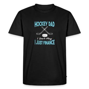Papa - T-shirt Premium bio Homme - noir - Devant - Nico (187cm)