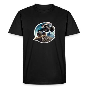 Monster Truck, Monster Truck - T-shirt Premium bio Homme - noir - Devant - Nico (187cm)