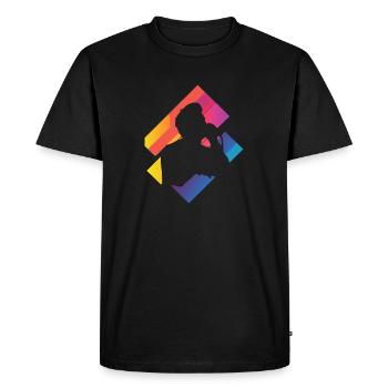 Chœur vocal - T-shirt Premium bio Homme - noir - Devant - Nico (187cm)