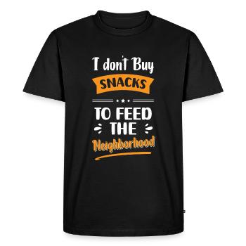 Neighbour Beer - Men's Premium Organic T-Shirt - black - Front - Nico (187cm)