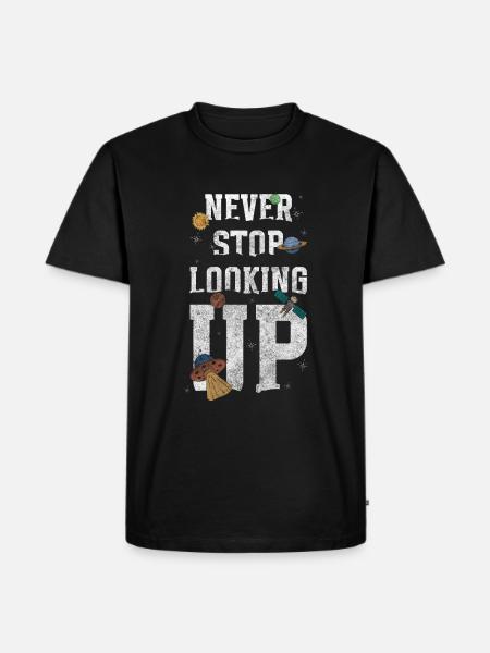 Astronomy Galaxy Hobby - Men's Premium Organic T-Shirt - black