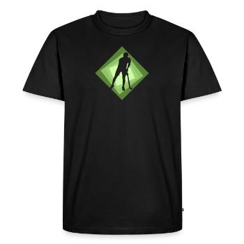 Hockey sur gazon Hockey Bâton Hockey - T-shirt Premium bio Homme - noir - Devant - Nico (187cm)