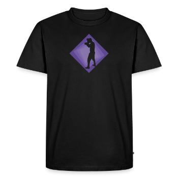 Boxer Boxing Match Boxing - Men's Premium Organic T-Shirt - black - Front - Nico (187cm)