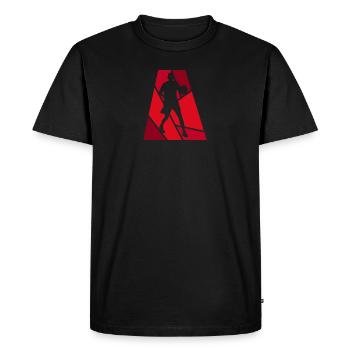 BBall Basketball - T-shirt Premium bio Homme - noir - Devant - Nico (187cm)