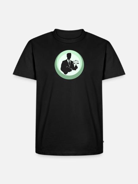 Avocat Richter Assurances - T-shirt Premium bio Homme - noir