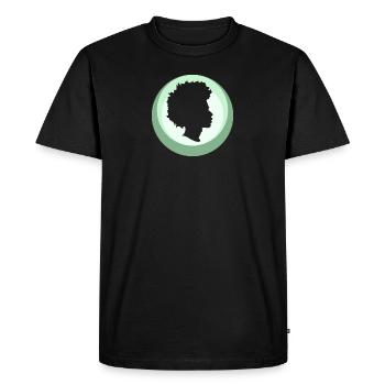 Funky des années 70 - T-shirt Premium bio Homme - noir - Devant - Nico (187cm)