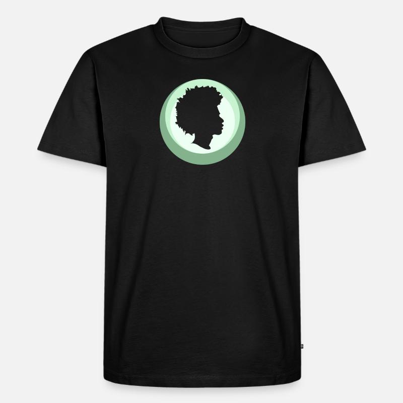 70s Funky - Männer Premium Bio T-Shirt - Schwarz
