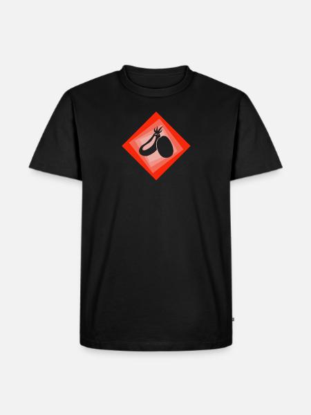 Vegan Plant-Based - Men's Premium Organic T-Shirt - black