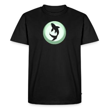 Koi Fish Japon - T-shirt Premium bio Homme - noir - Devant - Nico (187cm)