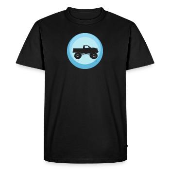 Monster Truck Véhicules tout-terrain tout-terrain - T-shirt Premium bio Homme - noir - Devant - Nico (187cm)