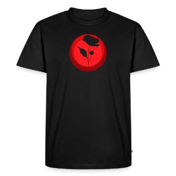 Fleuriste Flower Power Horticulture - T-shirt Premium bio Homme - noir - Devant - Nico (187cm)