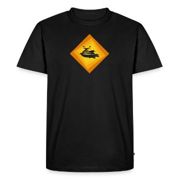 Bateau de wakeskating Jet Ski - T-shirt Premium bio Homme - noir - Devant - Nico (187cm)