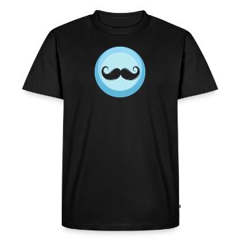 Beard November Facial Hair - Men's Premium Organic T-Shirt - black - Front - Nico (187cm)