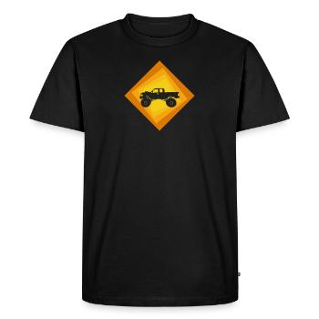Véhicules tout-terrain Monster Truck - T-shirt Premium bio Homme - noir - Devant - Nico (187cm)