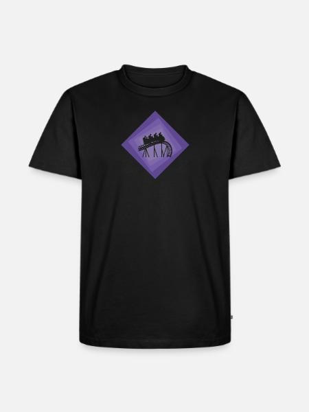 Funfair - Men's Premium Organic T-Shirt - black