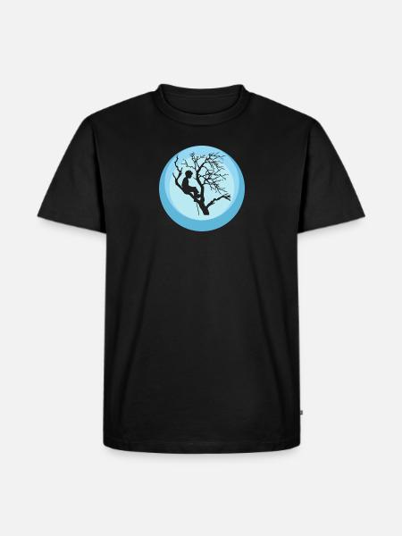 Grimper aux arbres Grimper - T-shirt Premium bio Homme - noir
