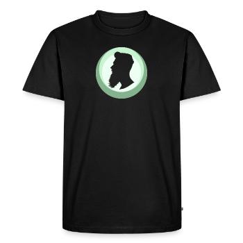 Bart Gentleman - T-shirt Premium bio Homme - noir - Devant - Nico (187cm)