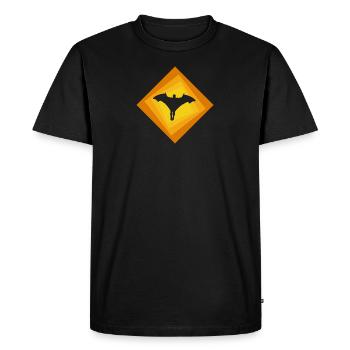 Wingsuit Flying Glider - Men's Premium Organic T-Shirt - black - Front - Nico (187cm)