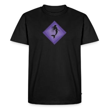 Mermaid Marina Aquarium - T-shirt Premium bio Homme - noir - Devant - Nico (187cm)