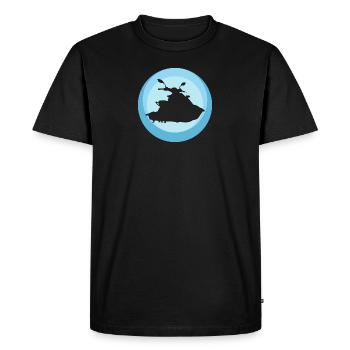 Sports nautiques Jet Ski nautique - T-shirt Premium bio Homme - noir - Devant - Nico (187cm)