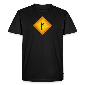 Tribunal Droit des assurances - T-shirt Premium bio Homme - noir - Devant - Nico (187cm)