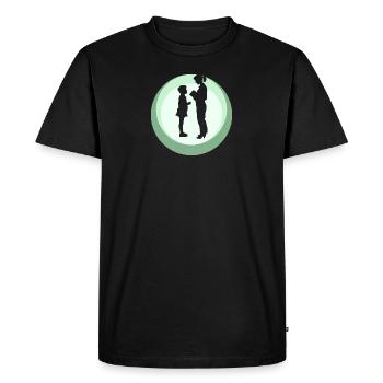Enseignants du primaire - T-shirt Premium bio Homme - noir - Devant - Nico (187cm)