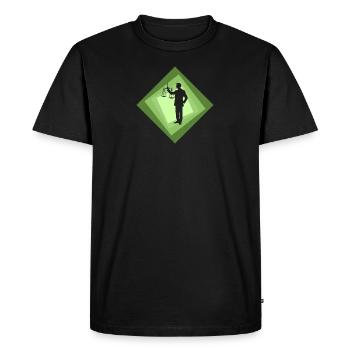 Avocat Paragraphe Cour - T-shirt Premium bio Homme - noir - Devant - Nico (187cm)