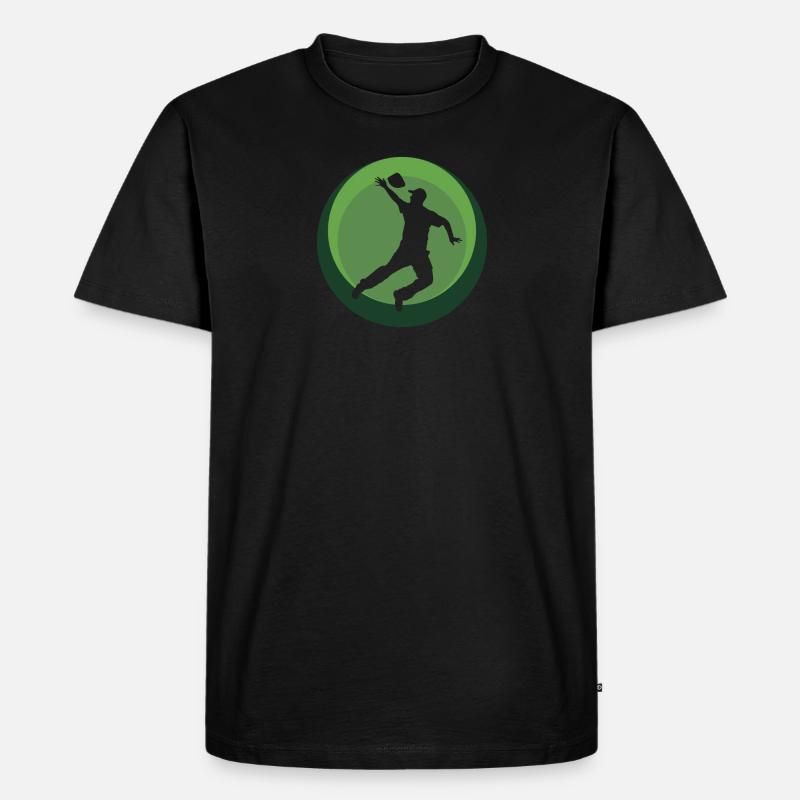 Cornhole Säckchen - Männer Premium Bio T-Shirt - Schwarz