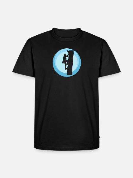 Climbing Tree climbing - Men's Premium Organic T-Shirt - black
