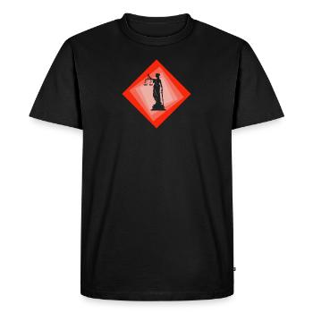 Avocat Tribunal - T-shirt Premium bio Homme - noir - Devant - Nico (187cm)