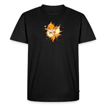 Pêche au poisson Pêche sportive - T-shirt Premium bio Homme - noir - Devant - Nico (187cm)