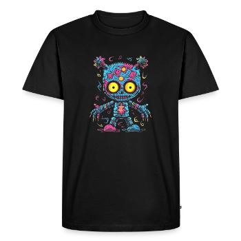 Modez avec Voodoo Poppet pour votre style - T-shirt Premium bio Homme - noir - Devant - Nico (187cm)