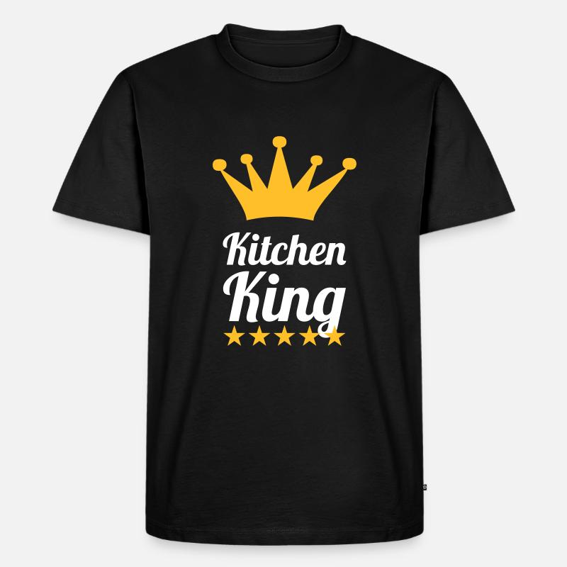 Kitchen King - Männer Premium Bio T-Shirt - undefined