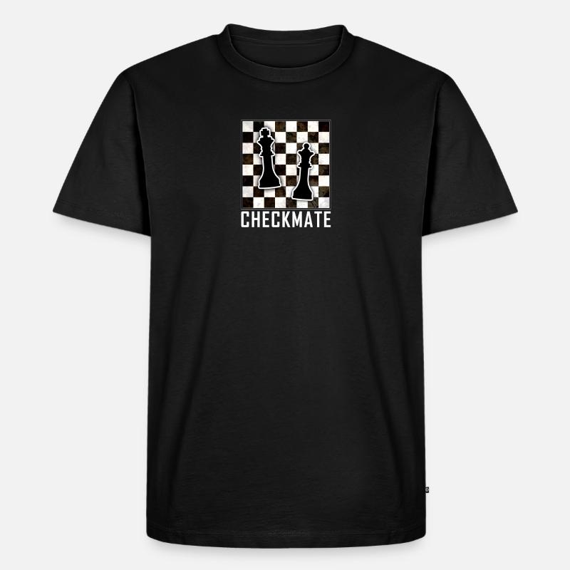 Checkmate - schachmatt - Männer Premium Bio T-Shirt - undefined