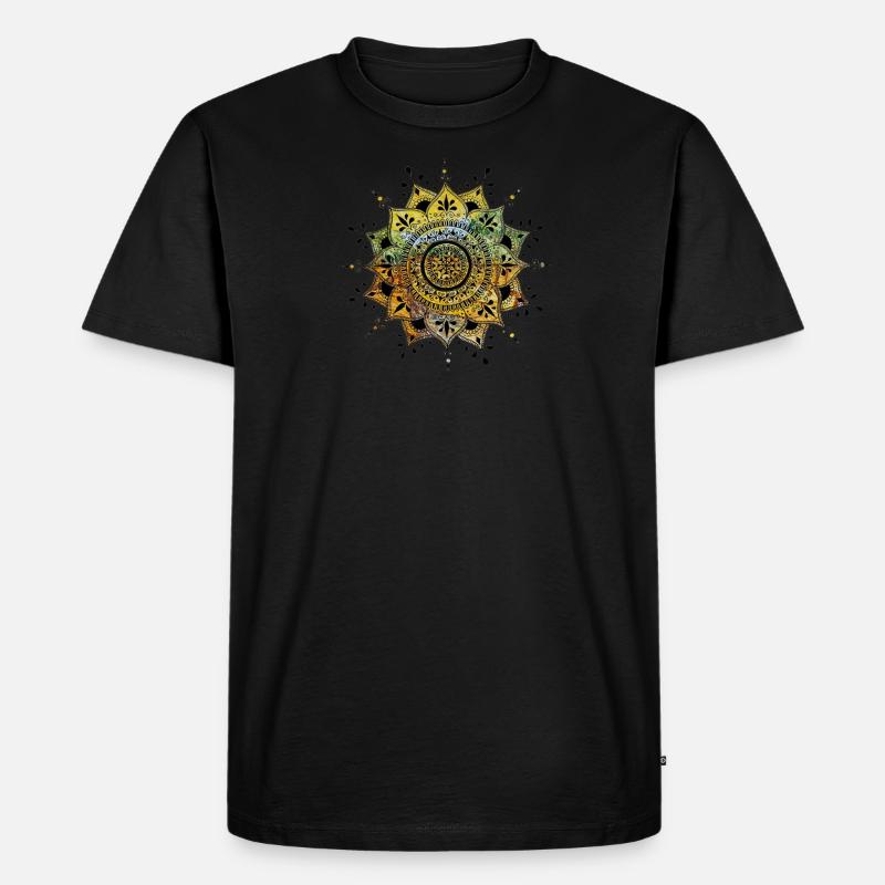 Mandala - Männer Premium Bio T-Shirt - undefined