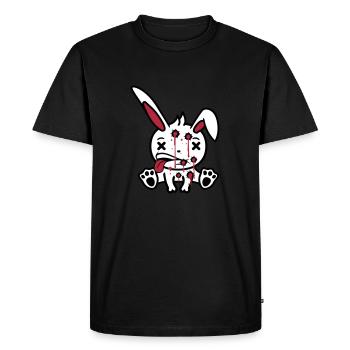 la mort mort a tiré horreur du sang meurtrier mauv - T-shirt Premium bio Homme - noir - Devant - Nico (187cm)