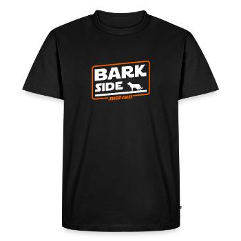 VENEZ AU CÔTÉ DU PARC - Chemise allemande Shepard Dogt - T-shirt Premium bio Homme - noir - Devant - Nico (187cm)