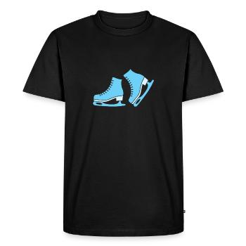 Patinage artistique Enfants Chaussures Cadeau Noël - T-shirt Premium bio Homme - noir - Devant - Nico (187cm)