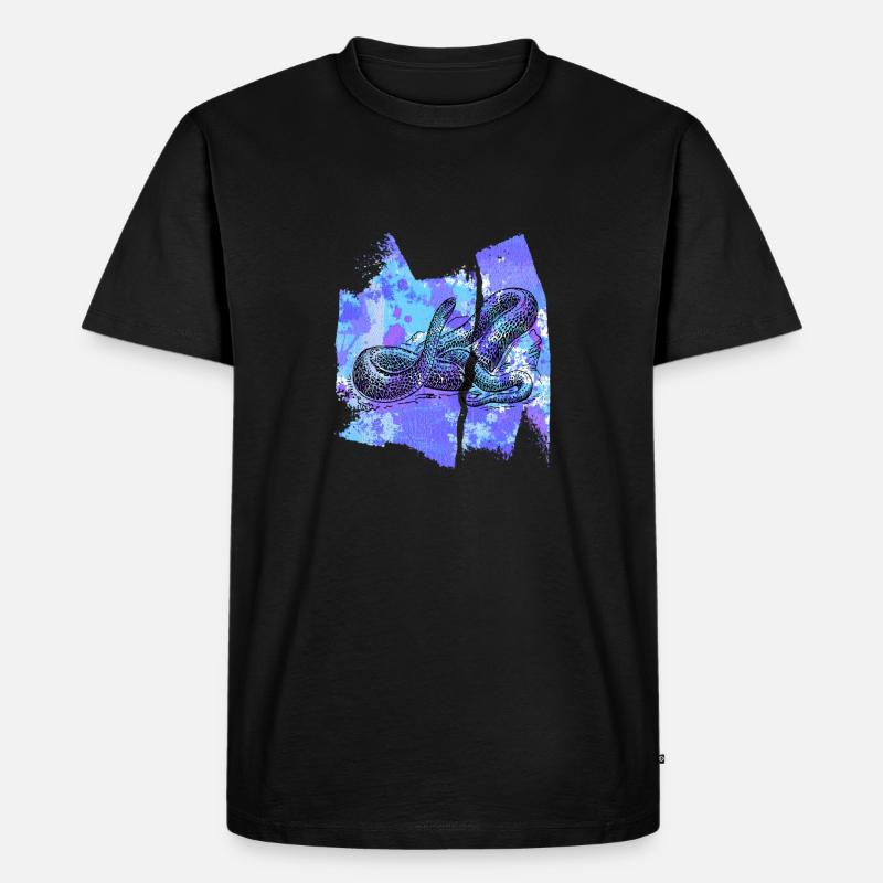 serpent serpent serpent python t-shirt - T-shirt Premium bio Homme - noir