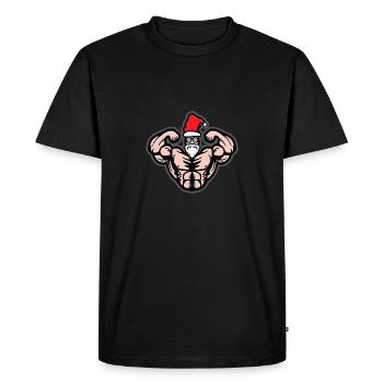 Bodybuilder Gift Sport Gym - T-shirt Premium bio Homme - noir - Devant - Nico (187cm)