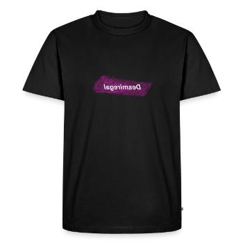 Desmiregal Trend Trendy cool cadeau tendance - T-shirt Premium bio Homme - noir - Devant - Nico (187cm)