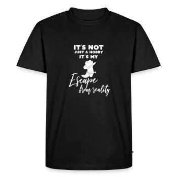 Linedance - Linedancer - Country - Hobby - Dire - T-shirt Premium bio Homme - noir - Devant - Nico (187cm)