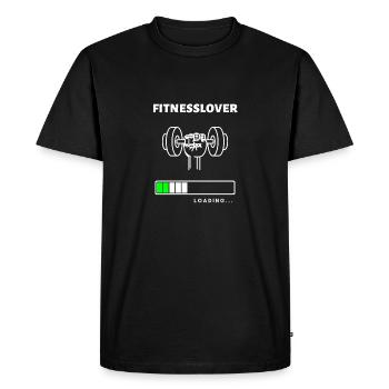 Idée cadeau sympa pour les athlètes athlètes entraîneurs - T-shirt Premium bio Homme - noir - Devant - Nico (187cm)
